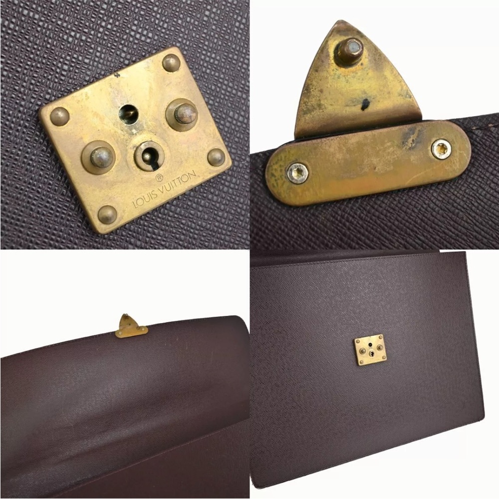 Auth Louis Vuitton unisex business LV unisex briefcase with convertible strap - Picture 7 of 14